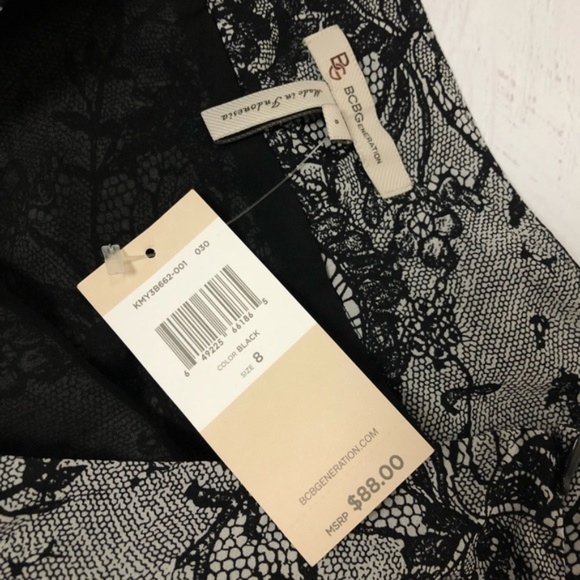 NWT BCBGeneration Lace Ruffle Mini Skirt - Picture 5 of 5